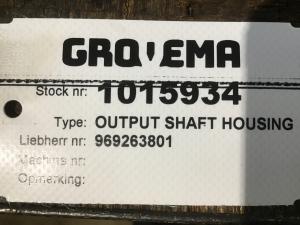 Liebherr Ausgangswellengehäuse